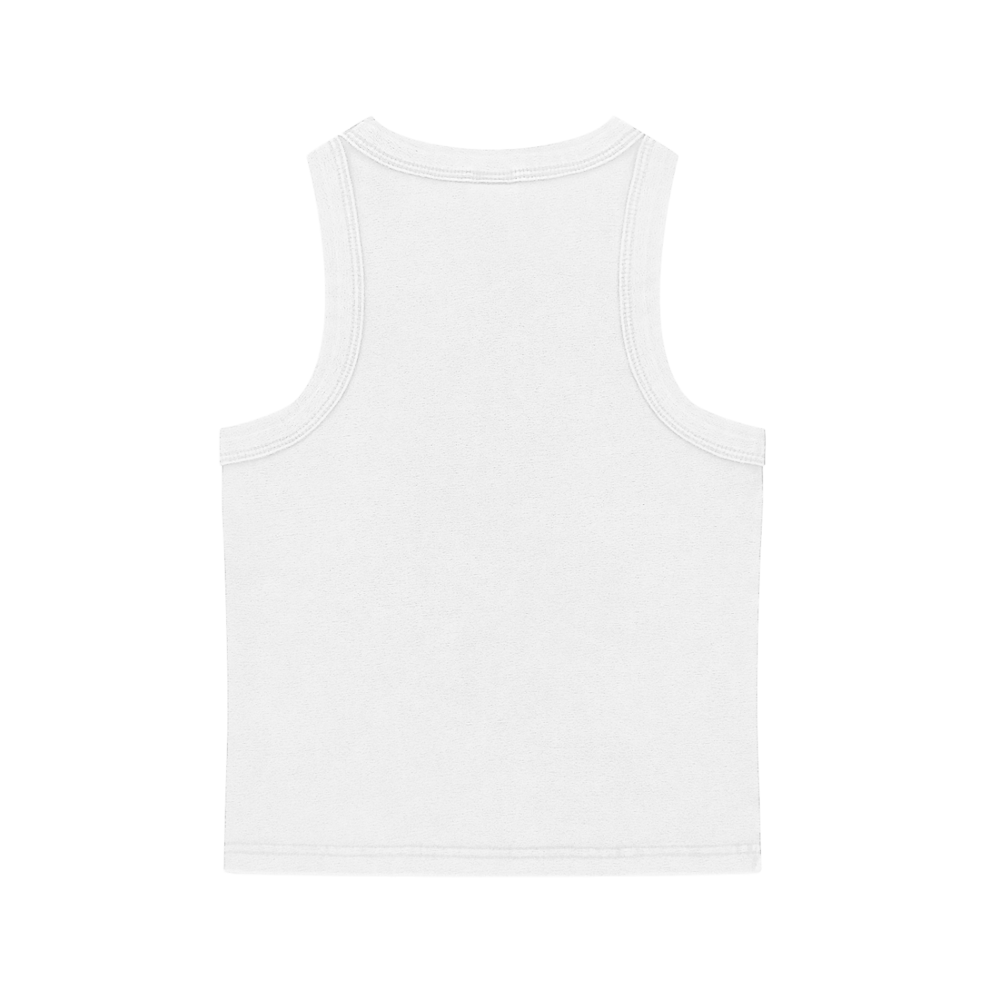 Cropped Tank Top Yellow
