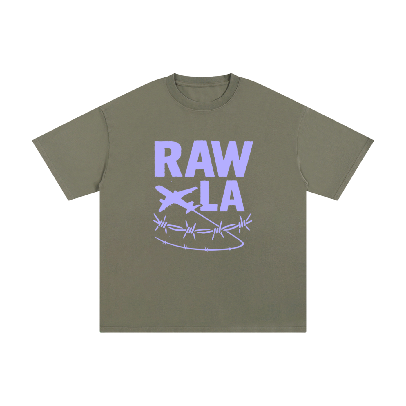 Raw LA Pure Cotton T-Shirt