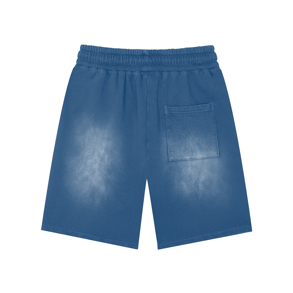 Raw LA-Washed Shorts Green