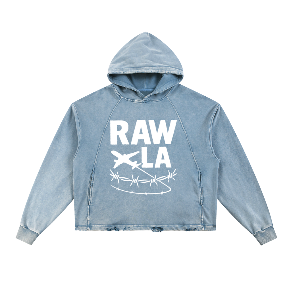 Vintage Raw LA Hoodie