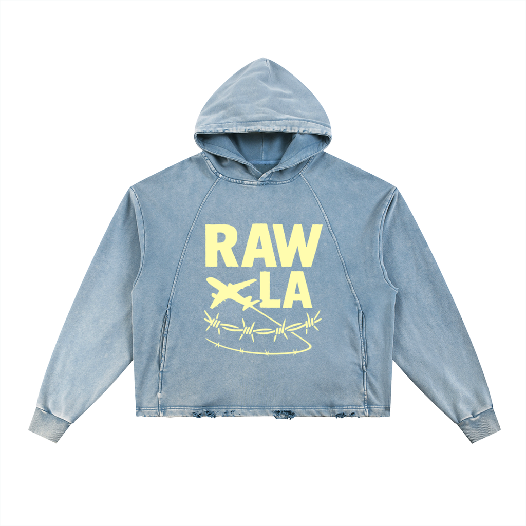 Vintage Raw LA Hoodie
