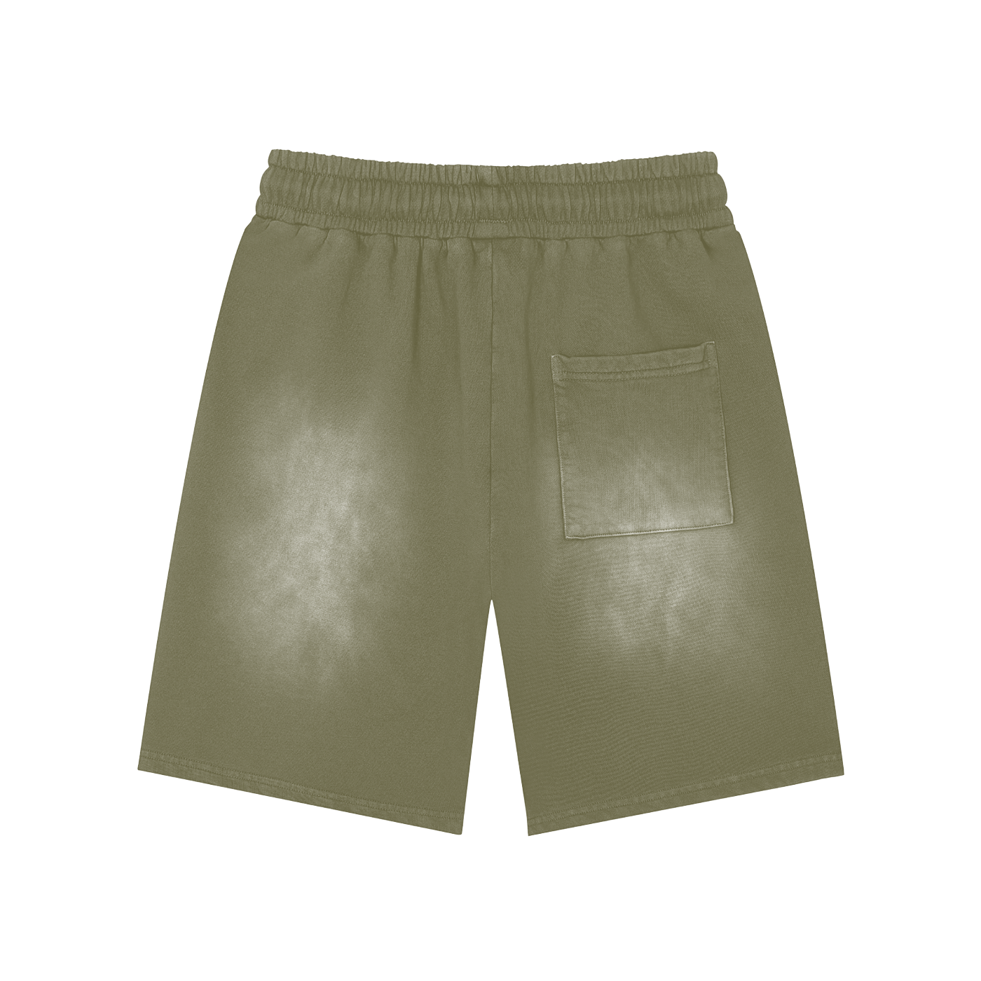 Raw LA-Washed Shorts Green