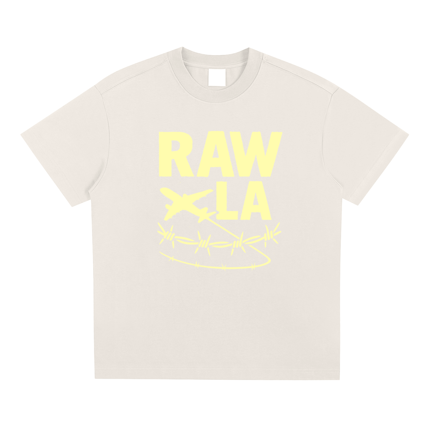 Raw LA Yellow T-Shirt