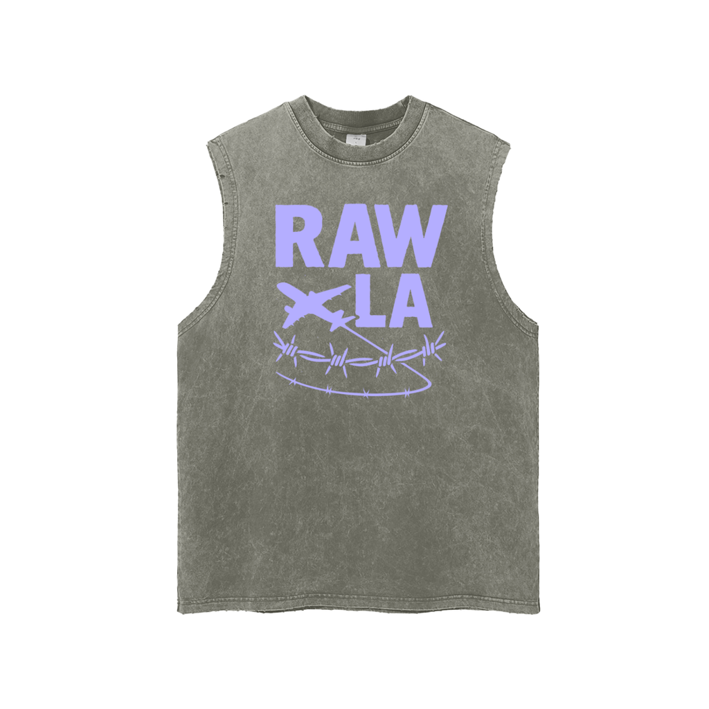 Mens Purple Tank Top
