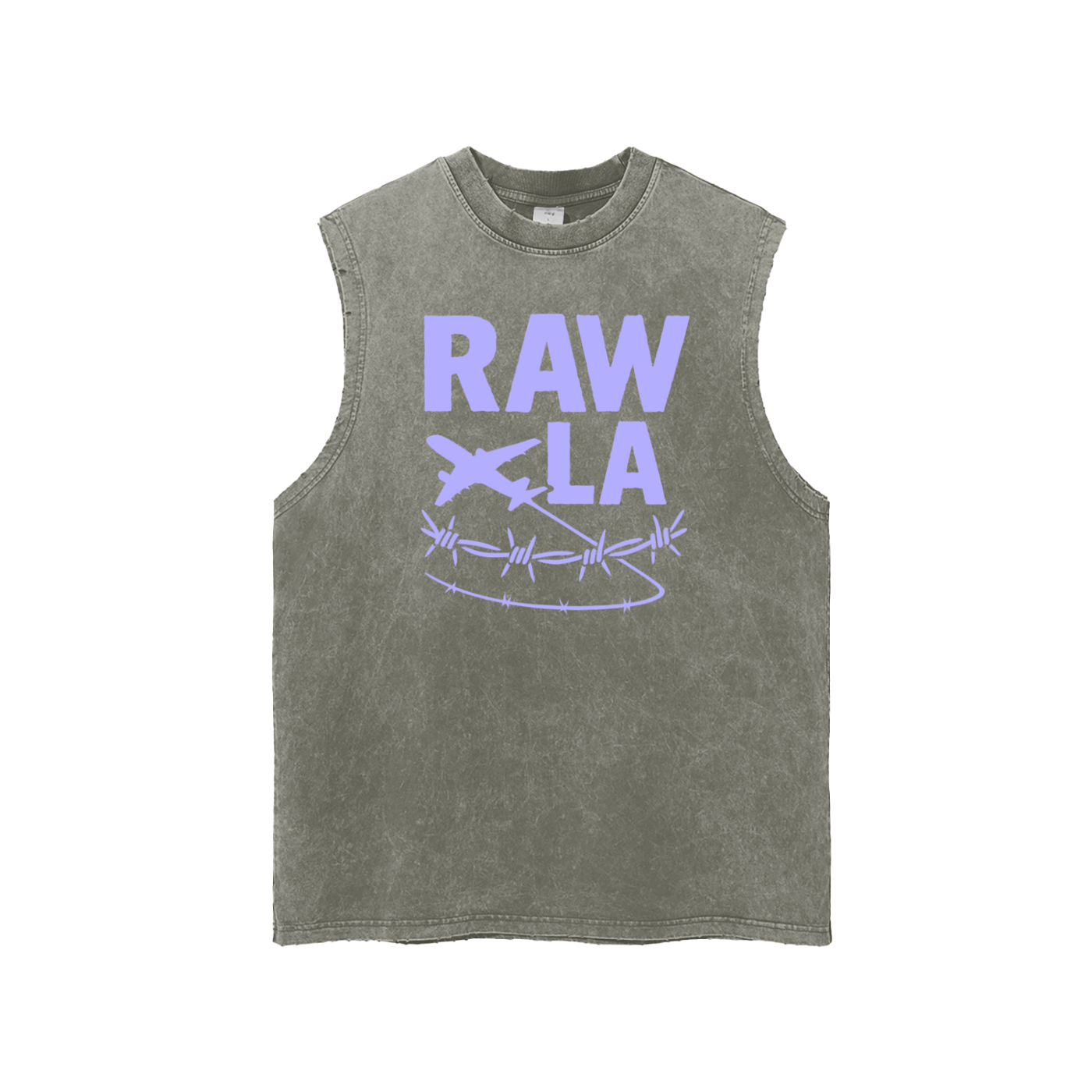 Mens Purple Tank Top