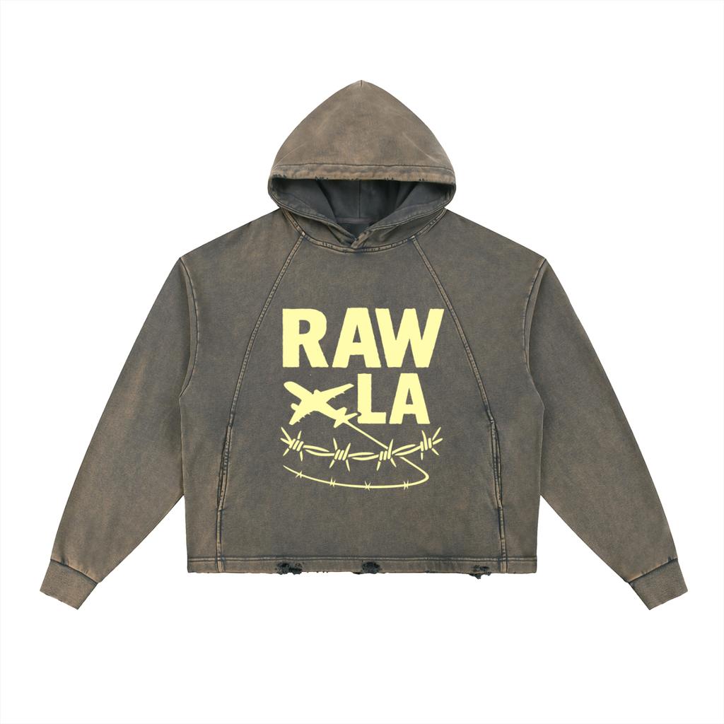 Vintage Raw LA Hoodie