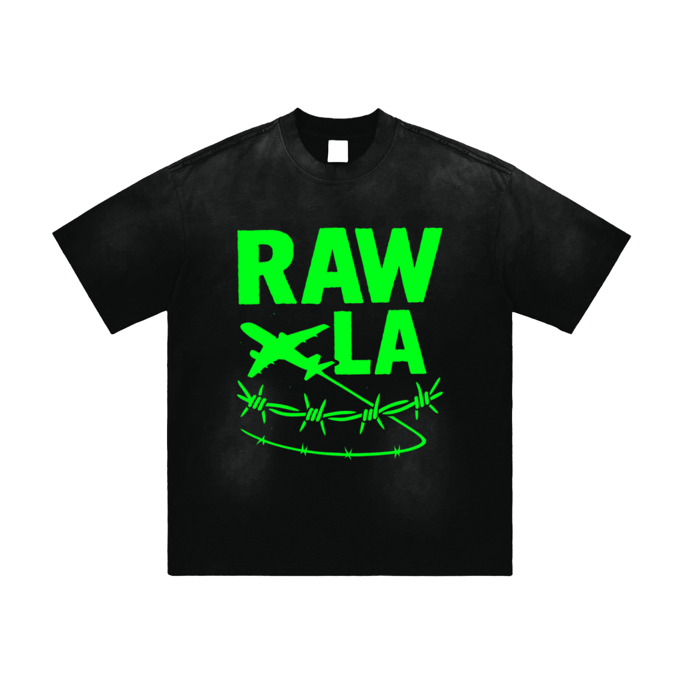 Raw LA T-Shirt Green