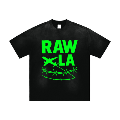 Raw LA T-Shirt Green