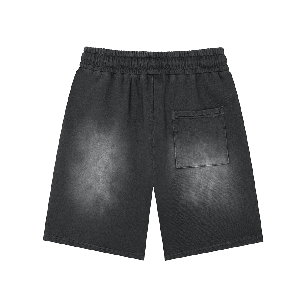 Raw LA-Washed Shorts Green