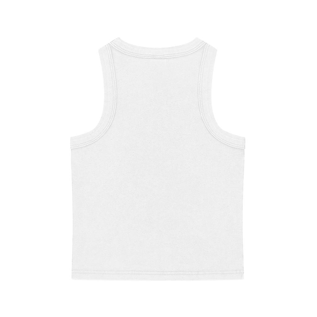 Cropped Tank Top Yellow