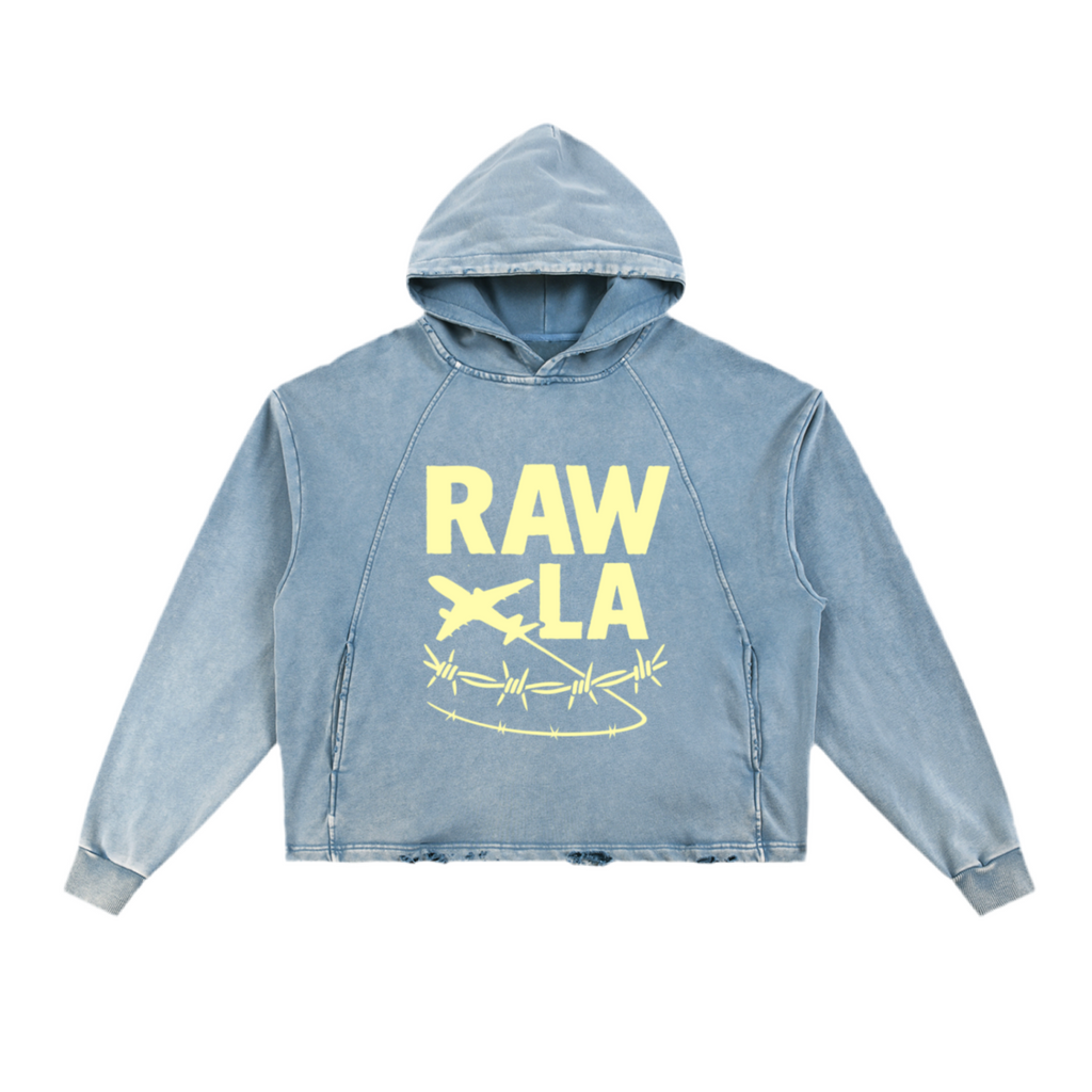 Vintage Raw LA Hoodie