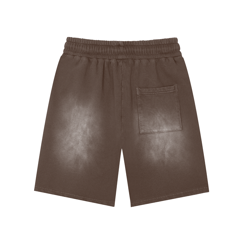 Raw LA-Washed Shorts Green
