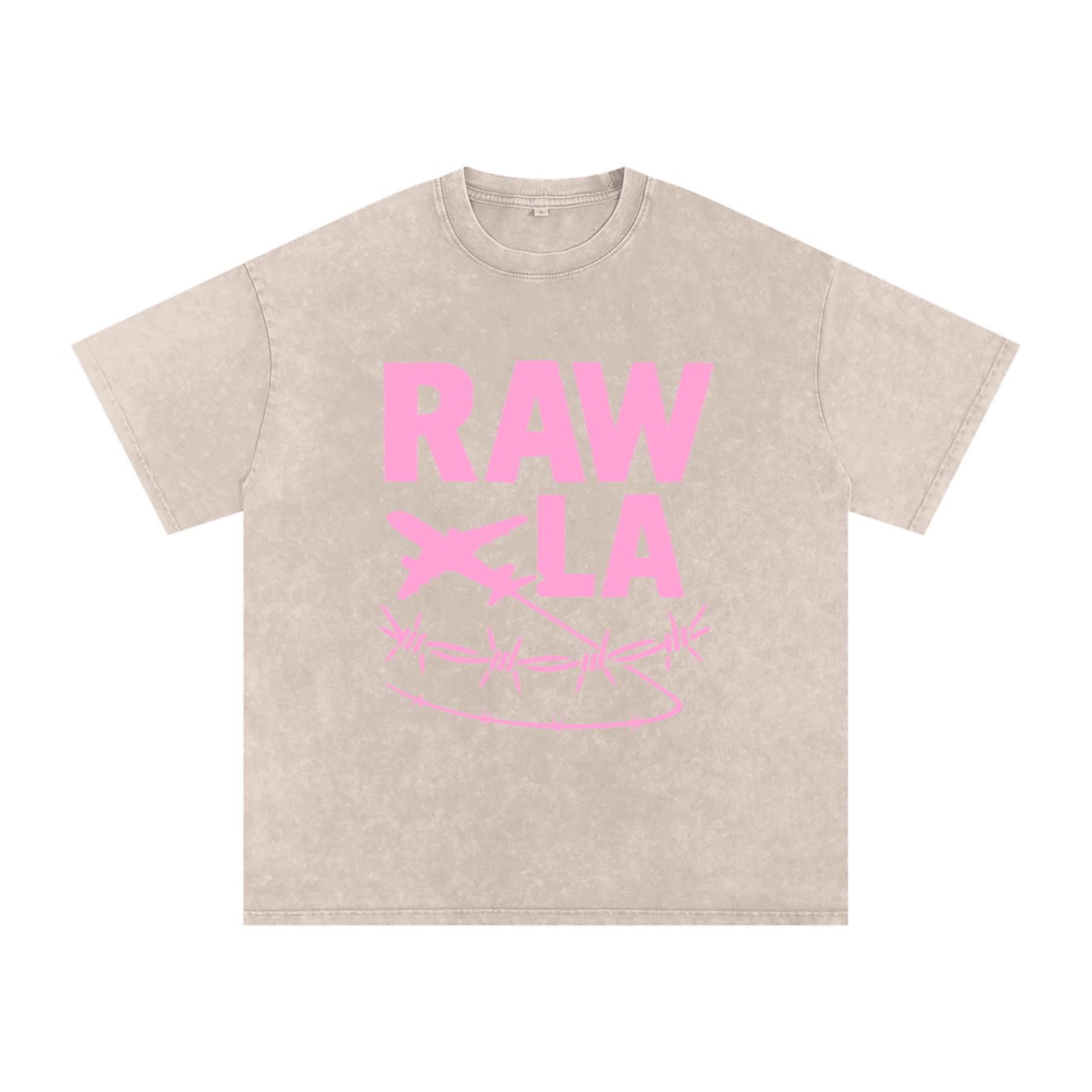 Raw LA Oversized Tee-Shirts