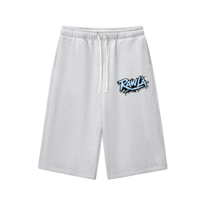Relaxed Drawstring Three-quarter Sweatpants