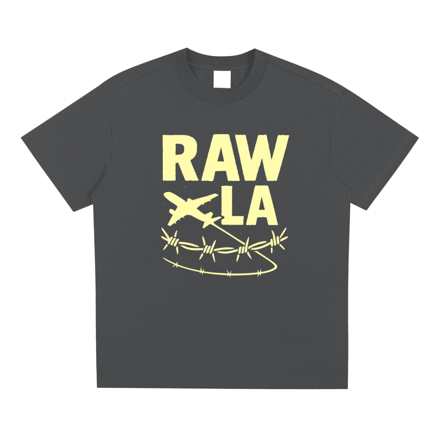 Raw LA Yellow T-Shirt