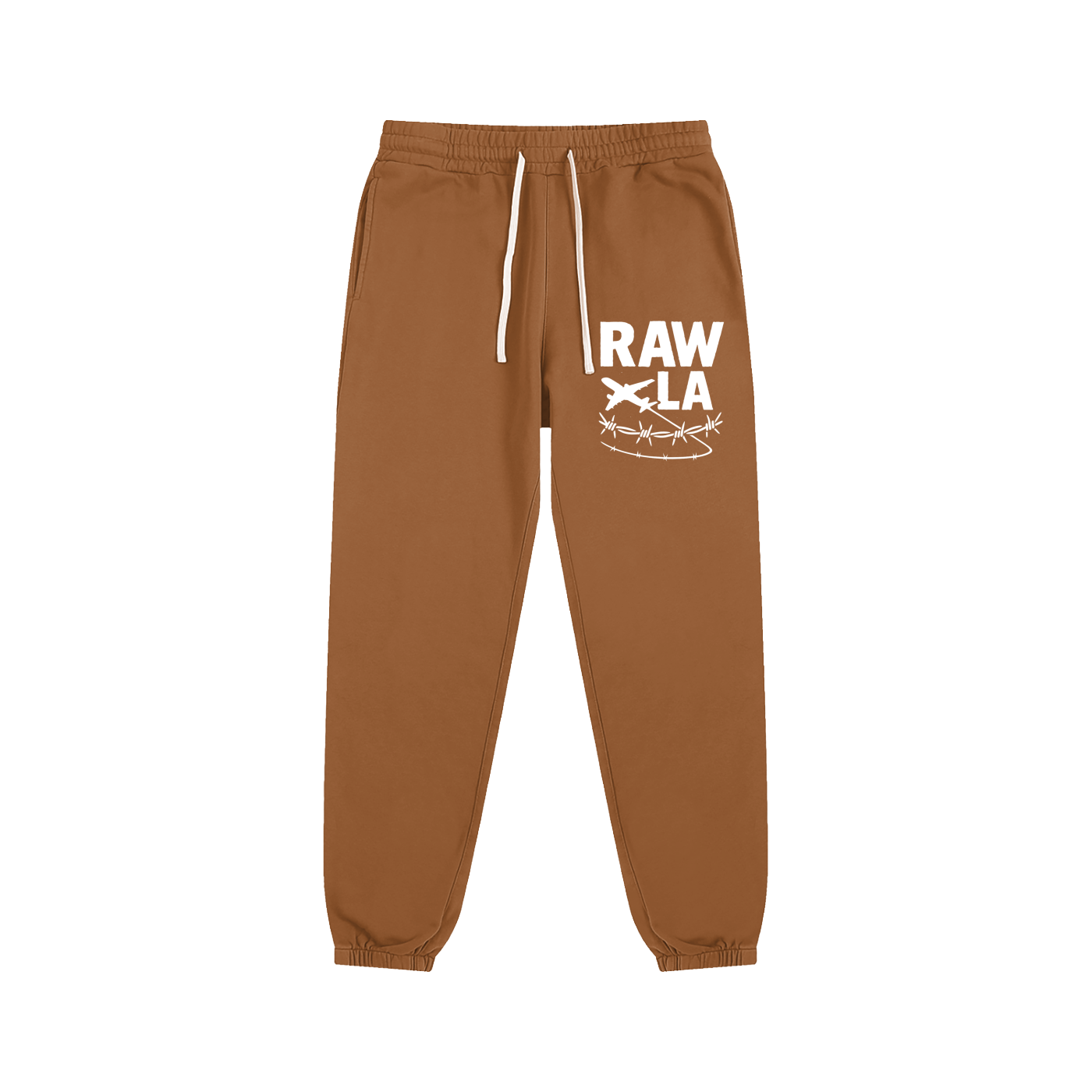 RAW LA Sweatpants White