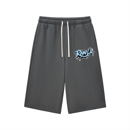 Relaxed Drawstring Three-quarter Sweatpants